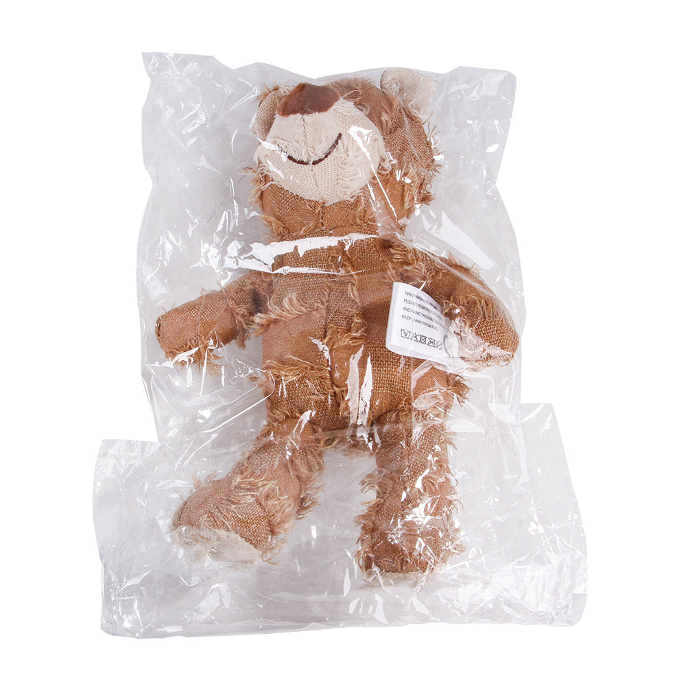 Indestructible & Interactive Bear Dog Toy For Aggressive Chewers