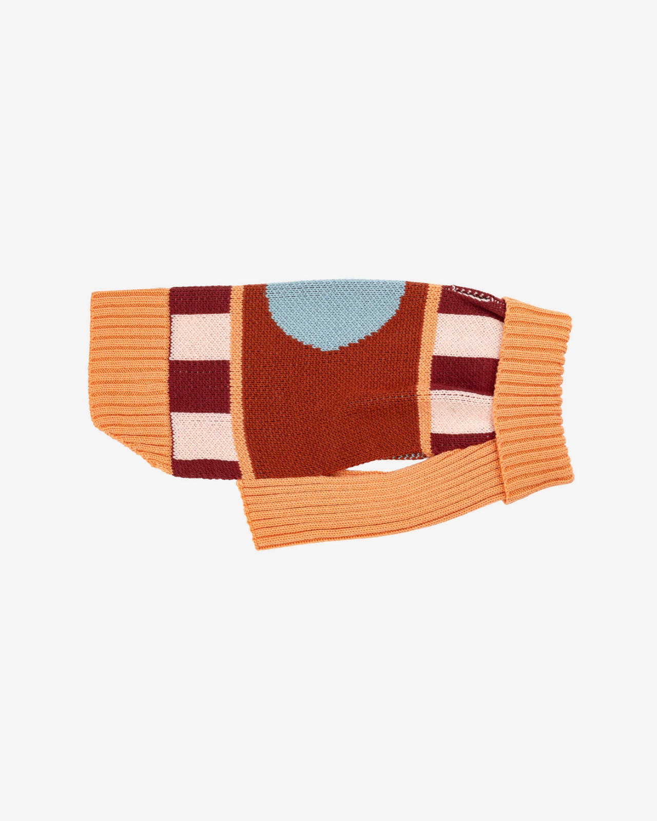 Stripe Dot Dog Sweater