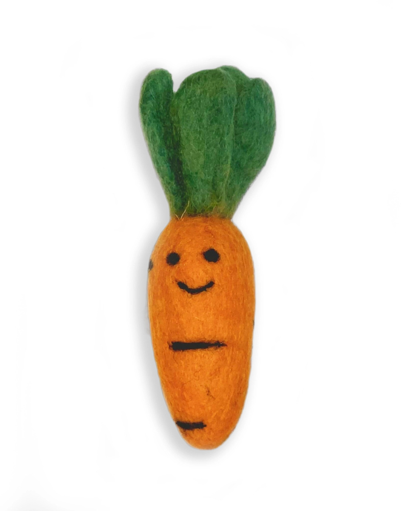 Carrot Wool Cat Toy