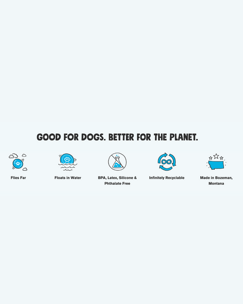 Zisc® High Flying Disc Dog Toy (Made in the USA)