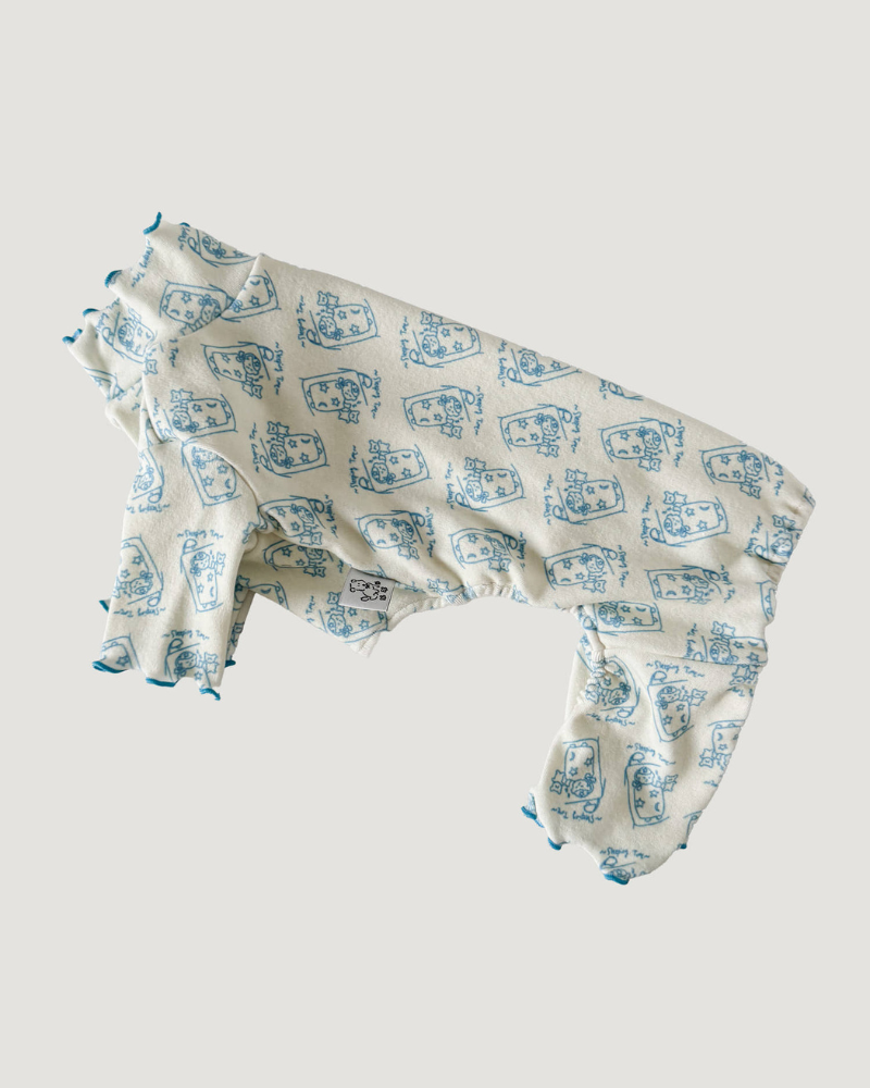 All-In-One Sleeping Time Dog Onesie