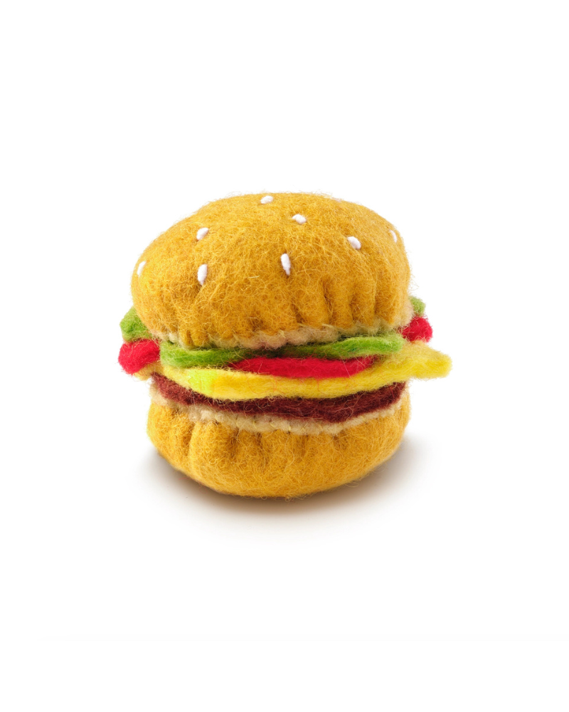 Hamburger Catnip Cat Toy