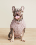 CozyChic® Ribbed Pet Sweater in Heathered Vintage Rose