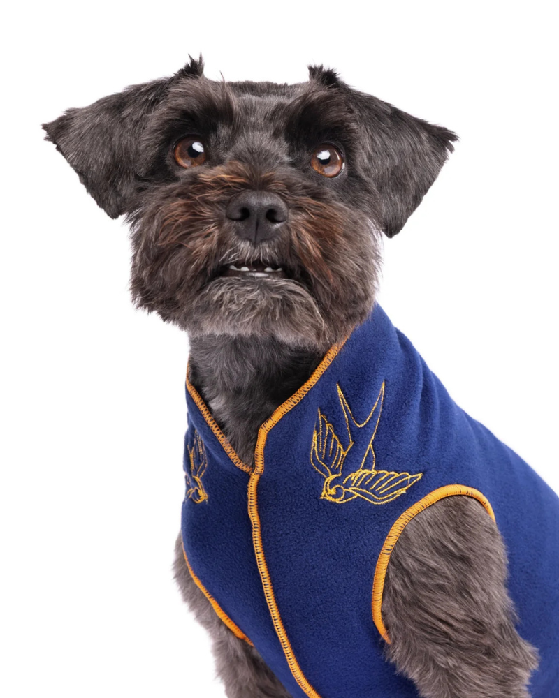 Limited Edition Embroidered Stretch Dog Fleece (Made in the USA)