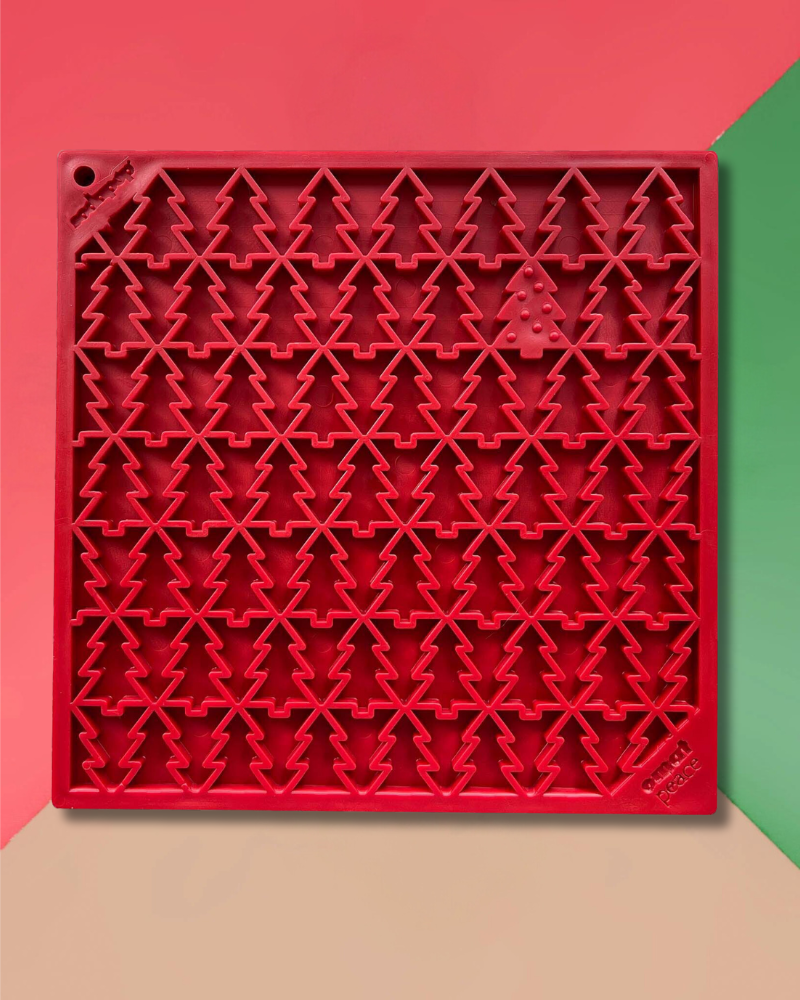 Pine Tree Pet Lick Mat (Made in the USA)