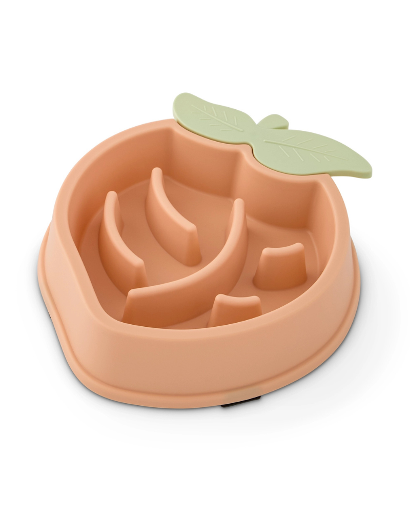 Peach Slow Feeder for Dogs