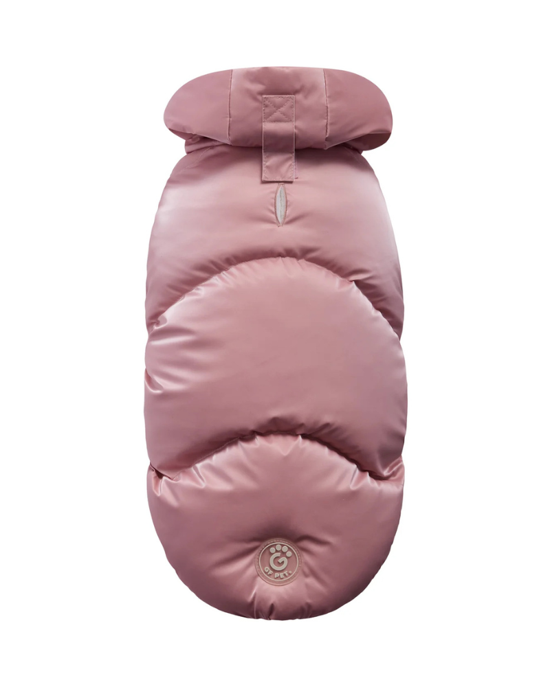 Lunar Glow Dog Parka in Pink