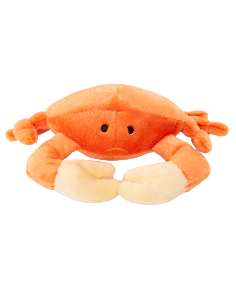 Phyllis the Crab Plush Squeaky Dog Toy