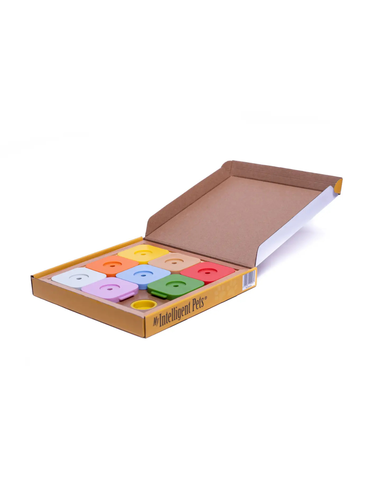 Sudoku Dog Treat Puzzle Game in Rainbow Edition (9 Squares)