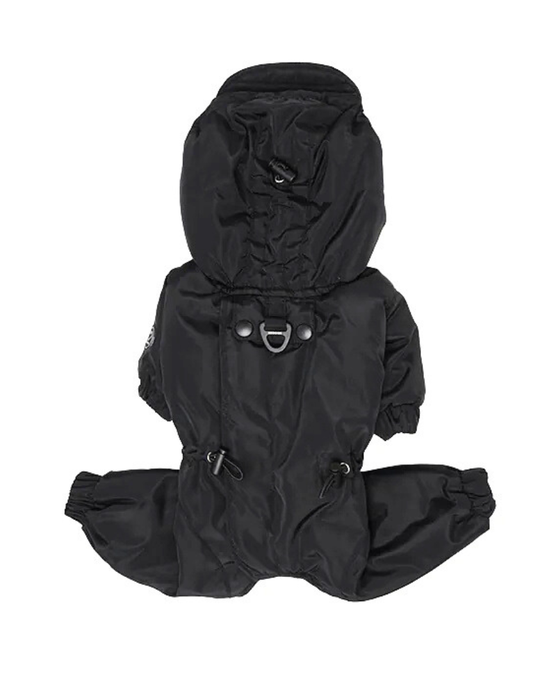 Fleece-Lined Winter Coverall for Dogs (in Black, Lavender or Tan)