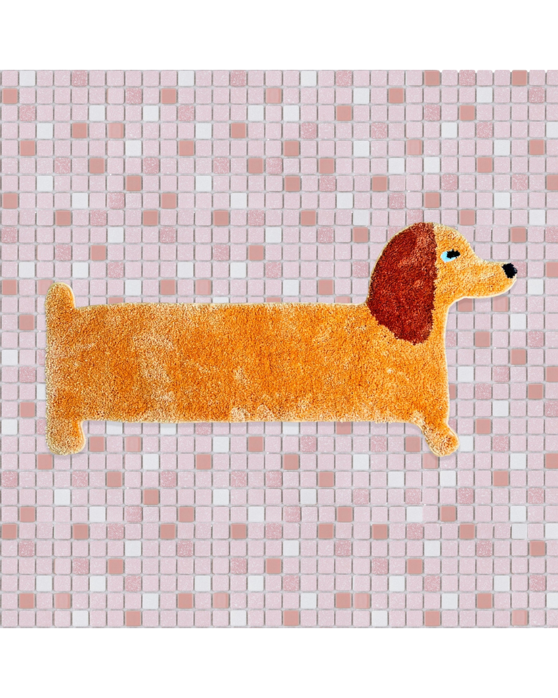 Dachshund Door, Bath + Feeding Mat