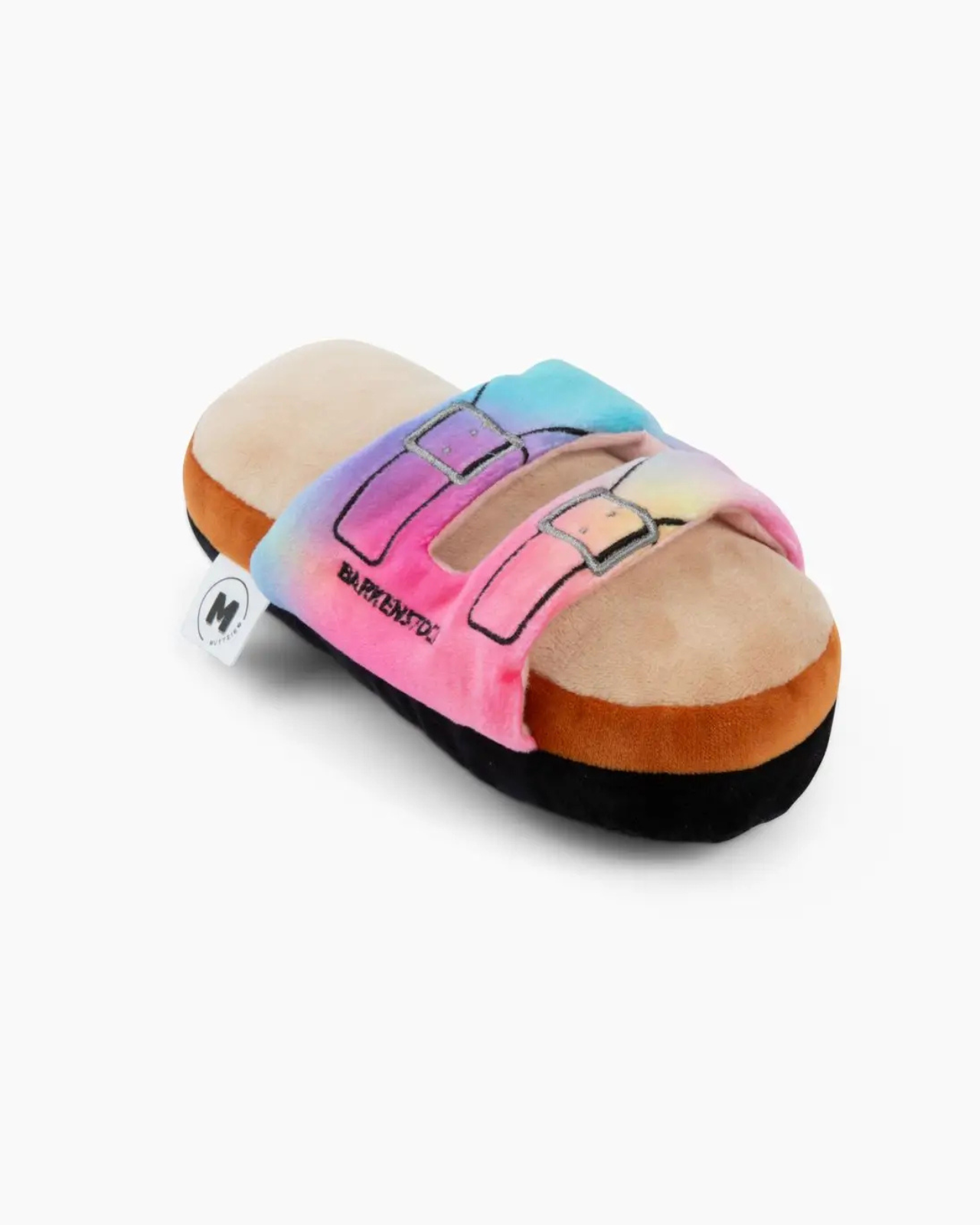 Barkenstock Rainbow Sandal Squeaky Dog Toy