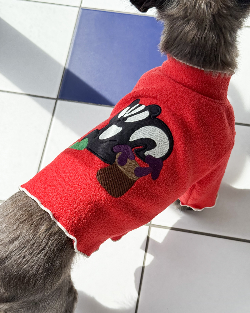 Skunk & Mushroom Dog Shirt