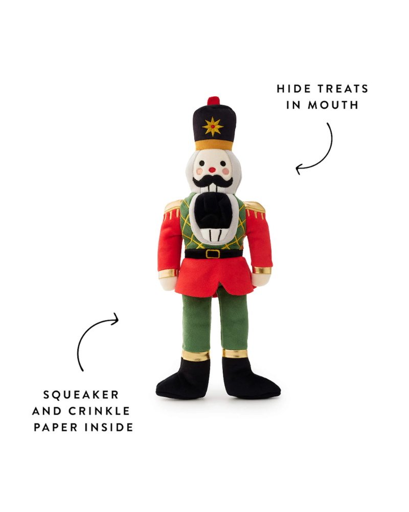 The Nutcracker Crinkly Plush Dog Toy