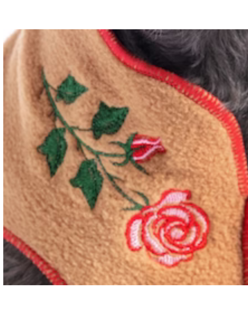 Limited Edition Embroidered Stretch Dog Fleece (Made in the USA)