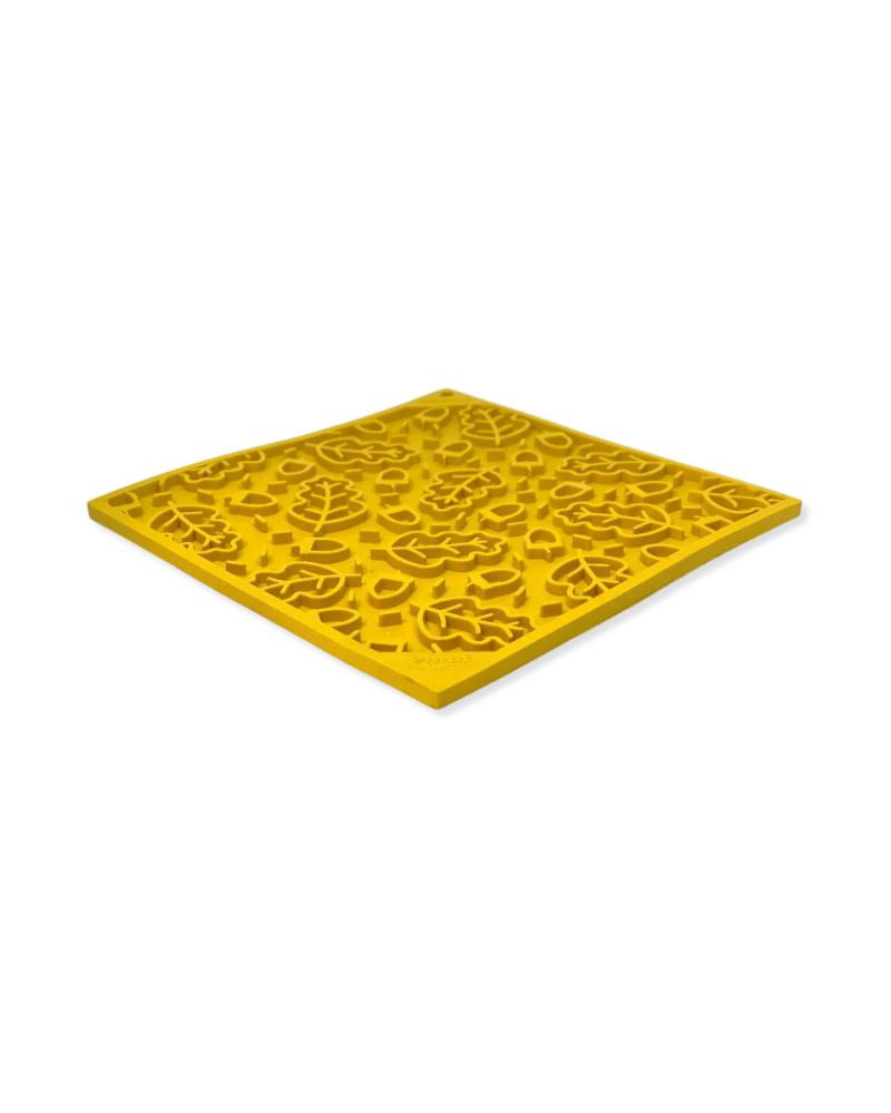 Autumn Leaves Dog Lick Mat (Made in the USA)