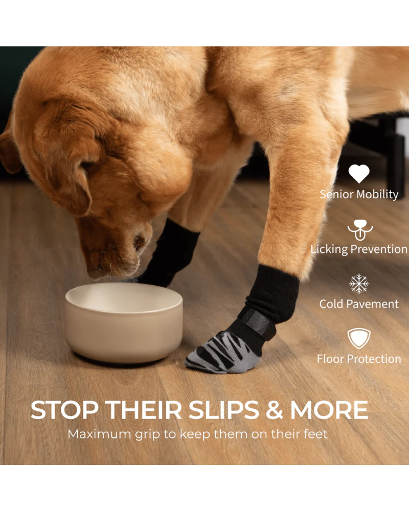 TigerToes Non-Slip Dog Socks