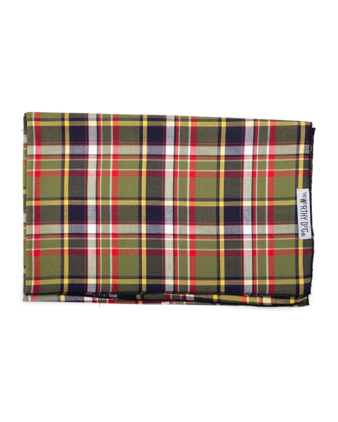 Olive & Oak Tartan Dog Bandana