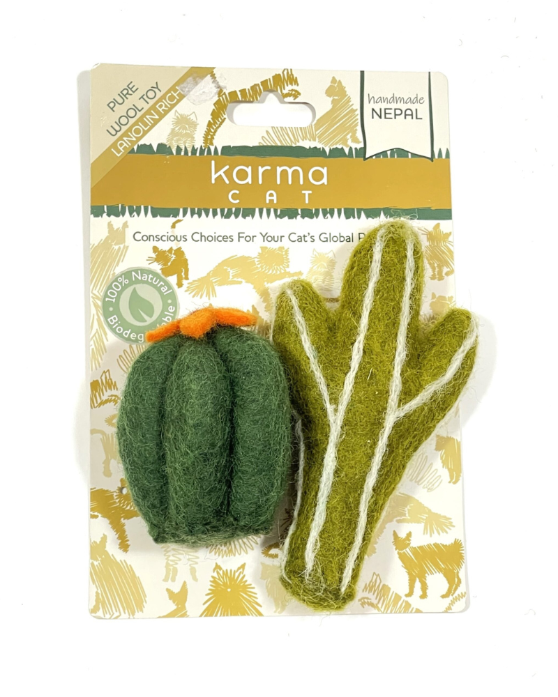 Succulent Cat Toys (2-Pack)