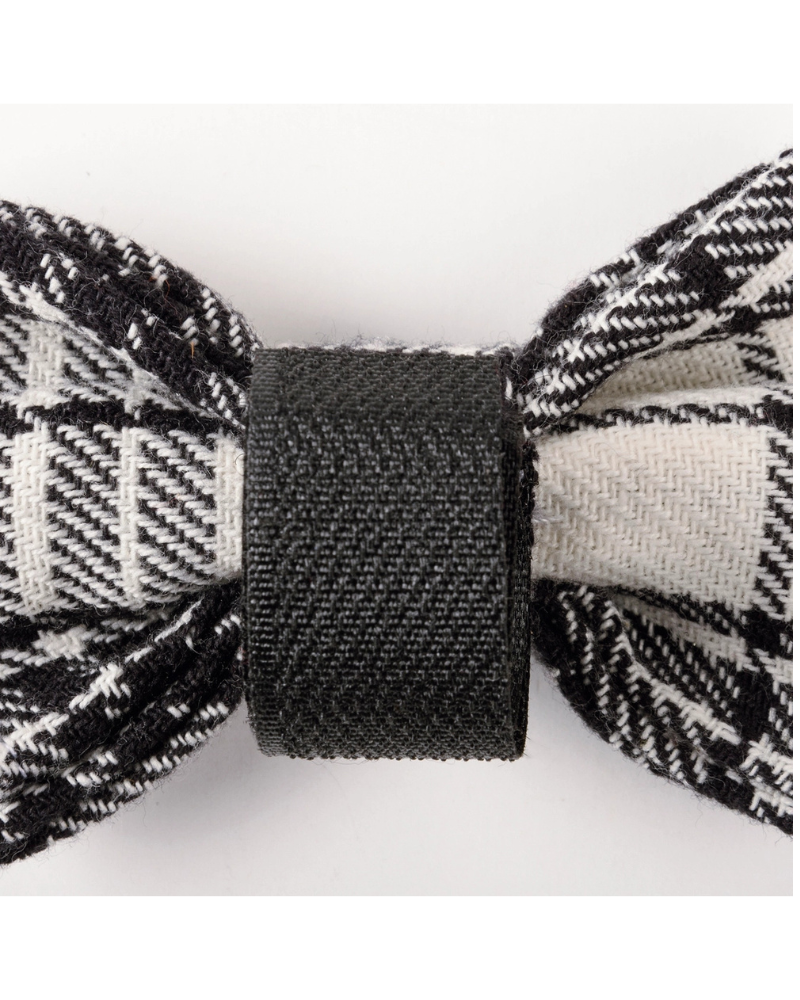 Holiday Plaid Dog Bow Tie
