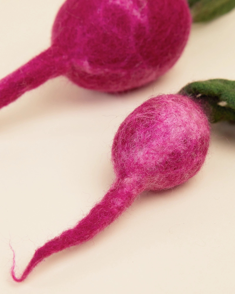 Wool Radish Dog Toy