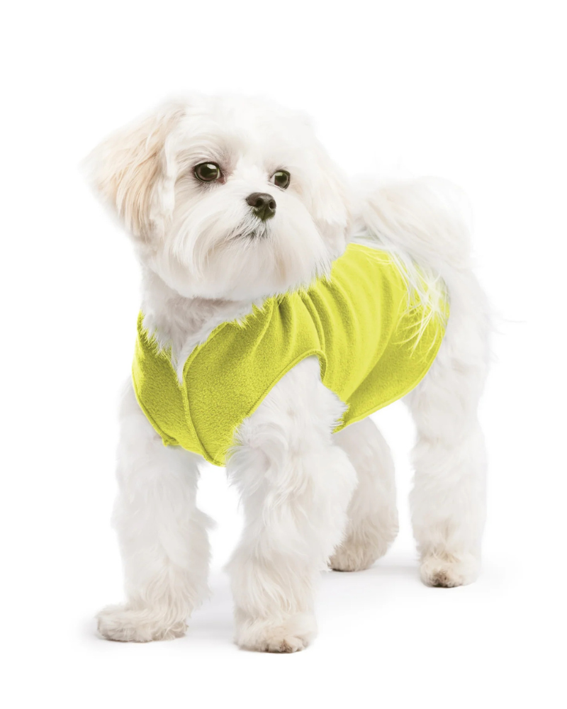 Pullover Stretch Dog Fleece in Avocado