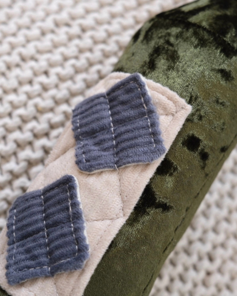 Merlot Squeaky Plush Dog Enrichment Toy