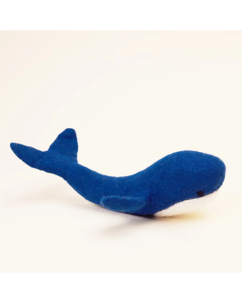 Wooly Whale Dog Toy