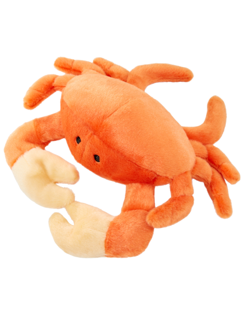 Phyllis the Crab Plush Squeaky Dog Toy