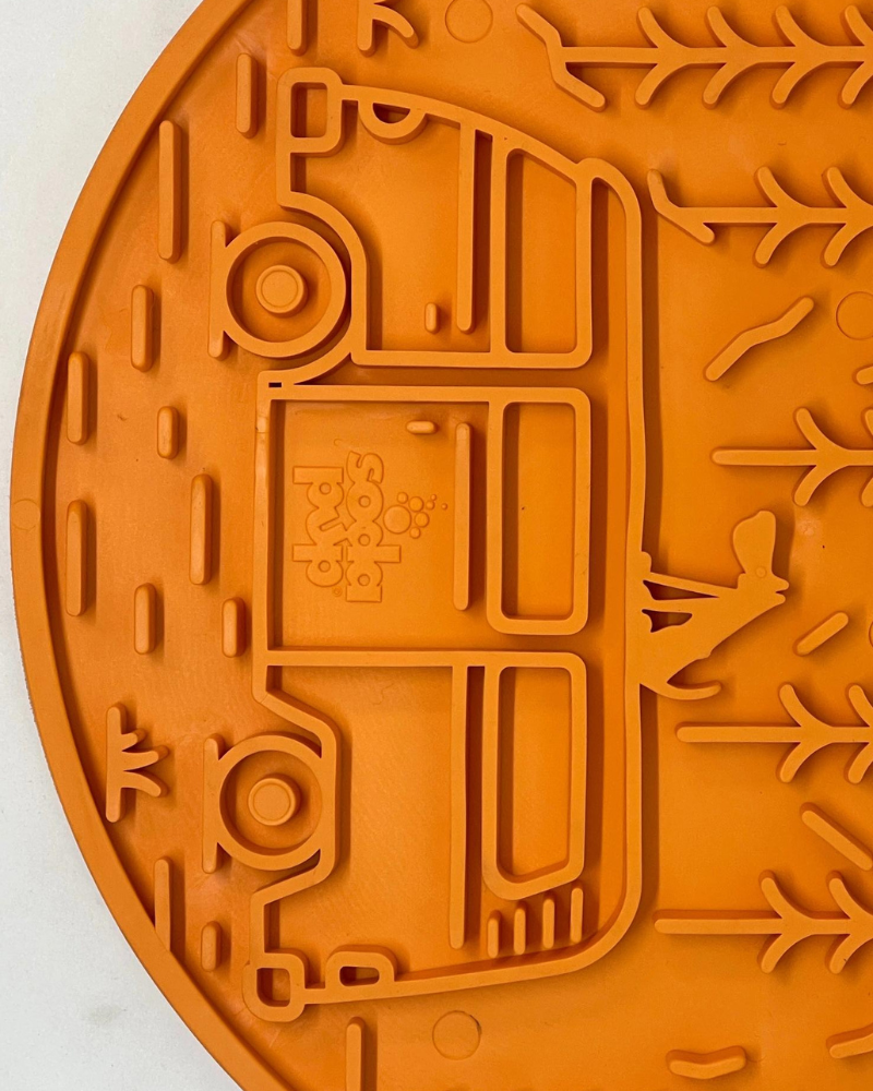 Camp Enrichment Lick Mat with Suction Cups (Made in the USA)