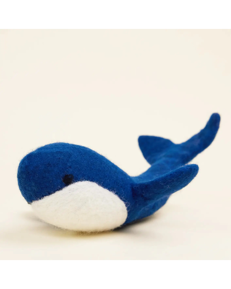 Wooly Whale Dog Toy