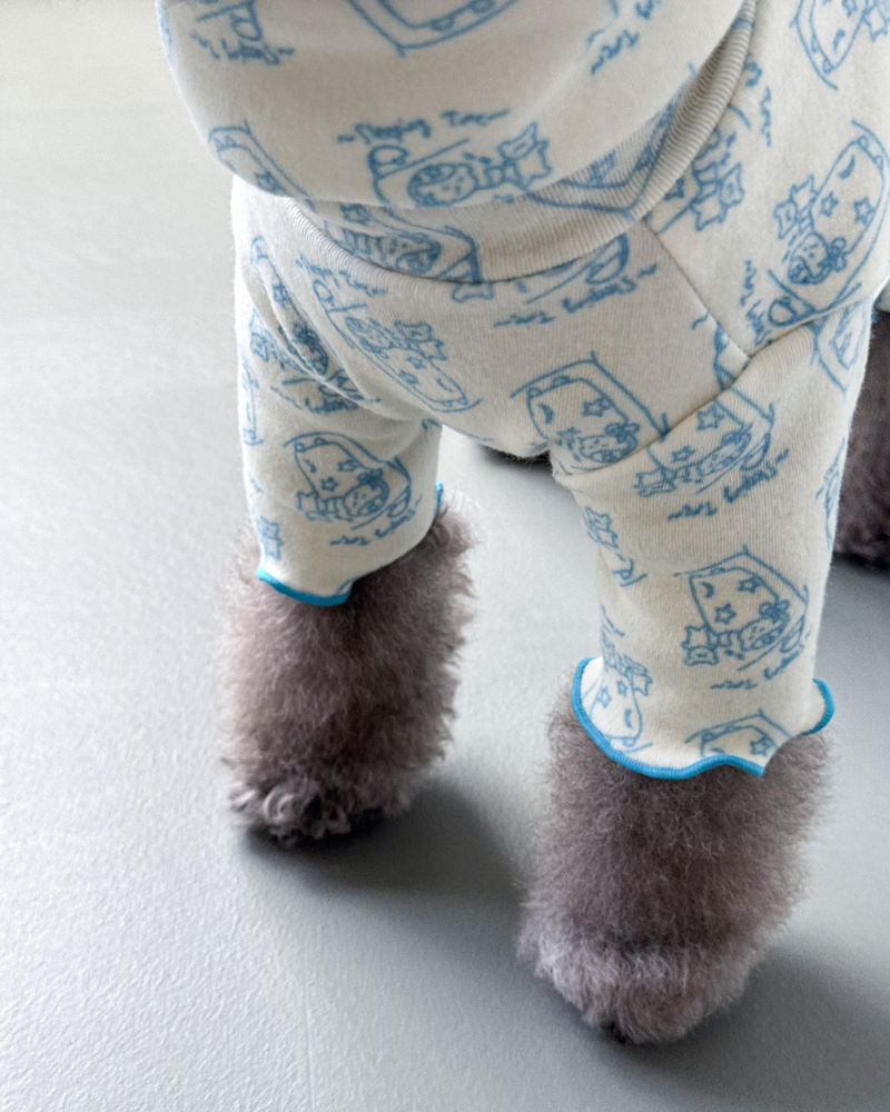 All-In-One Sleeping Time Dog Onesie