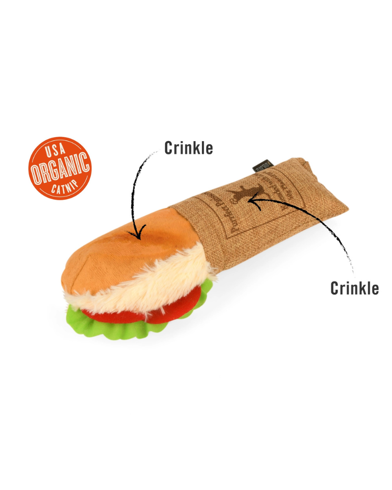 Tuna Baguette Catnip Cat Toy