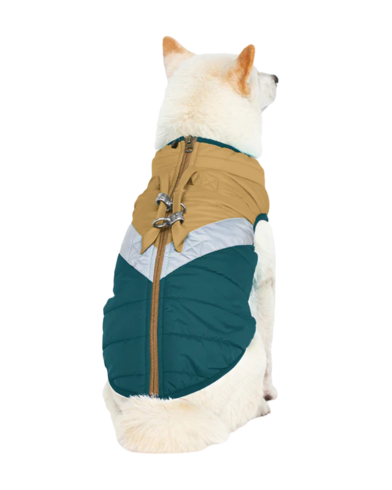 Mountaineer Waterproof Dog Harness Jacket in Sand