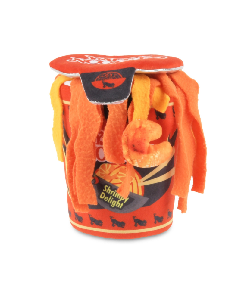 Slurp It Up Interactive Yappy Noodles Plush Dog Toy