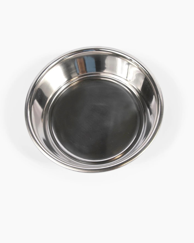 Clear Lucite Double Bowl Pet Feeder (Made in the USA) (Direct-Ship)