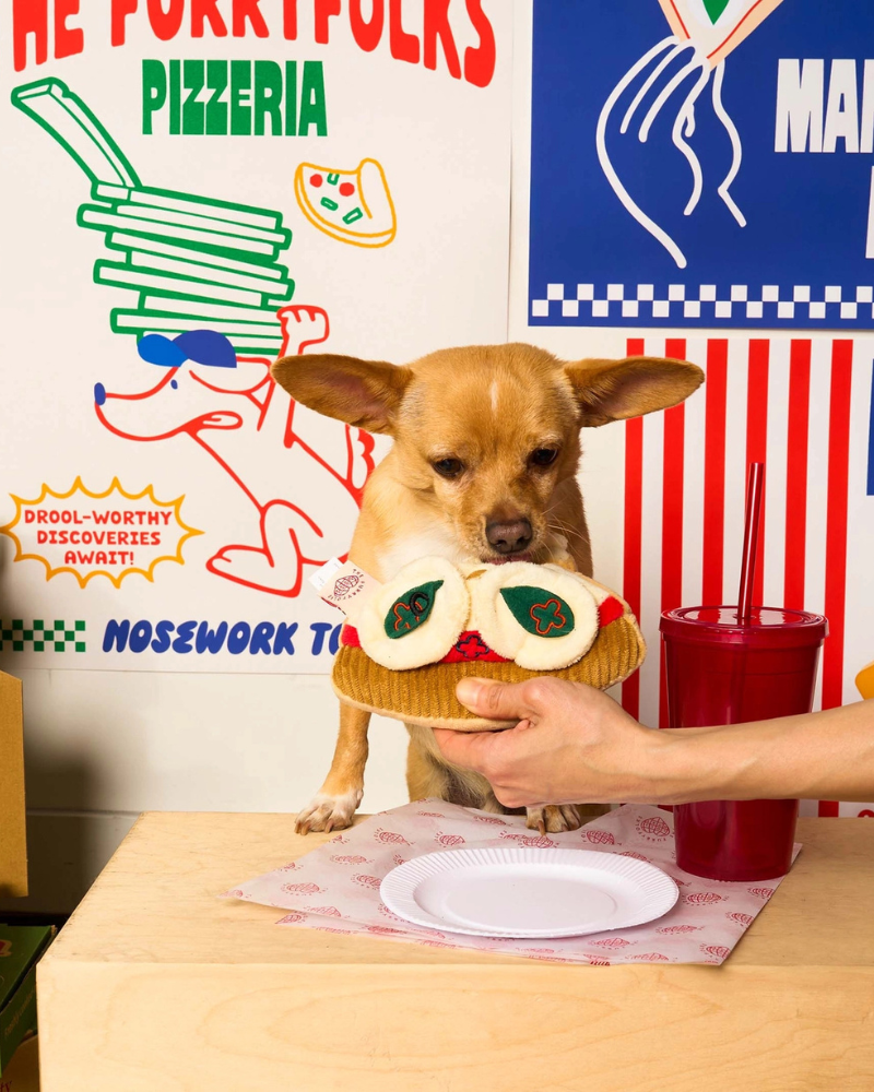Pizza Nosework Toy for Dogs