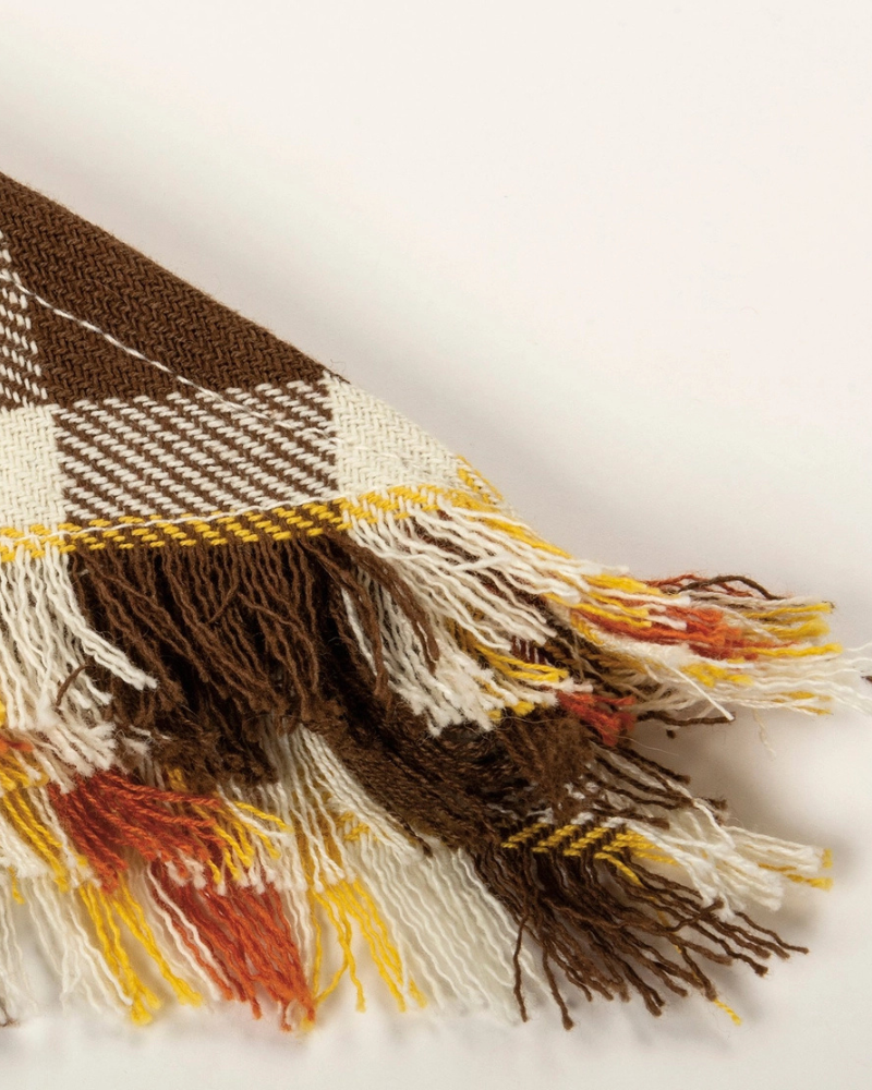 Fall Plaid Dog Banana Set (3-Pack)