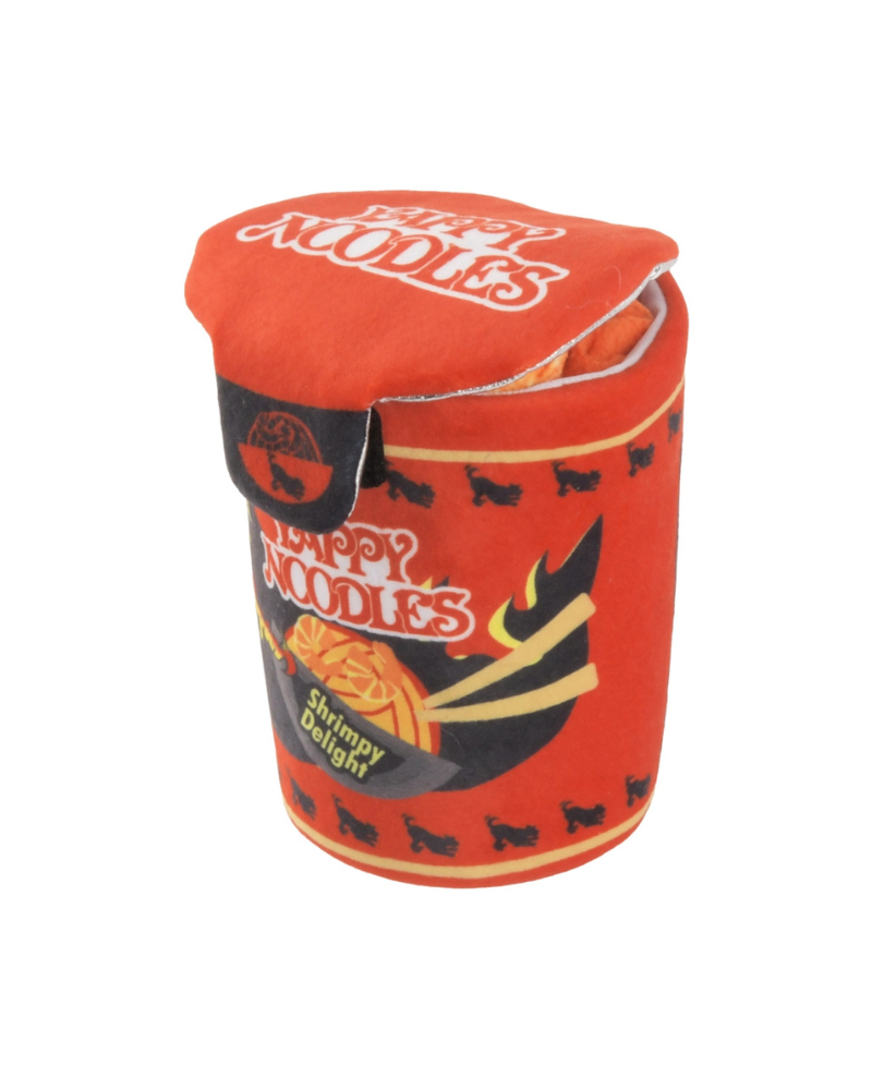 Slurp It Up Interactive Yappy Noodles Plush Dog Toy