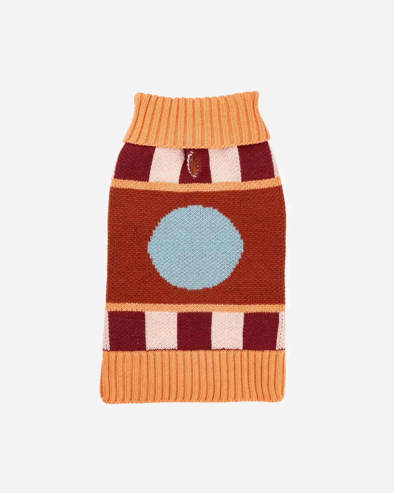 Stripe Dot Dog Sweater