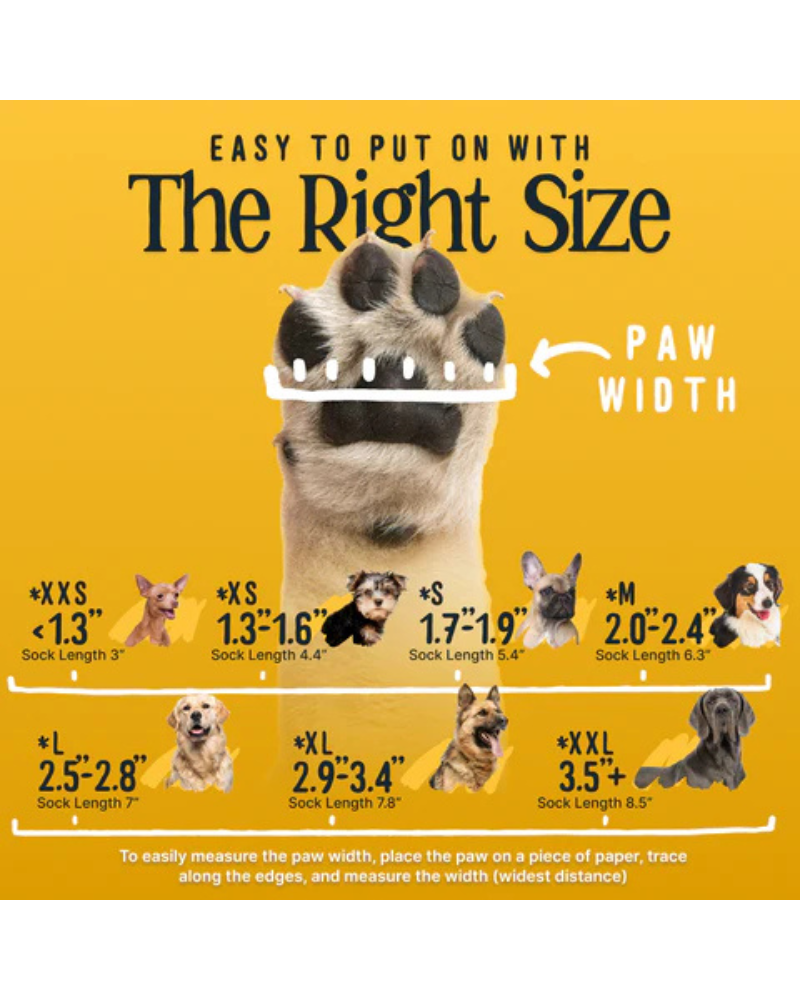 TigerToes Non-Slip Dog Socks