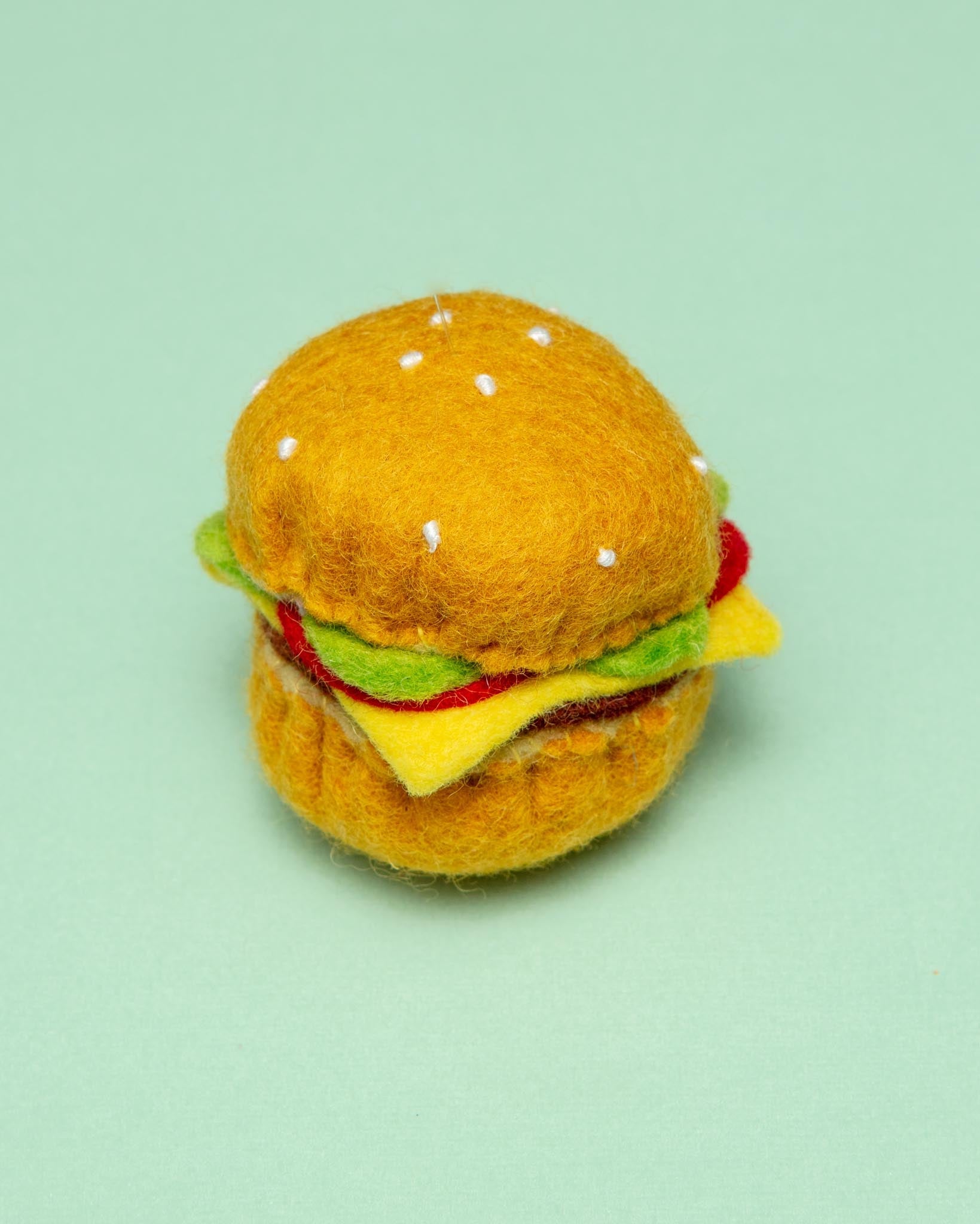 Hamburger Catnip Cat Toy