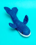 Wooly Whale Dog Toy