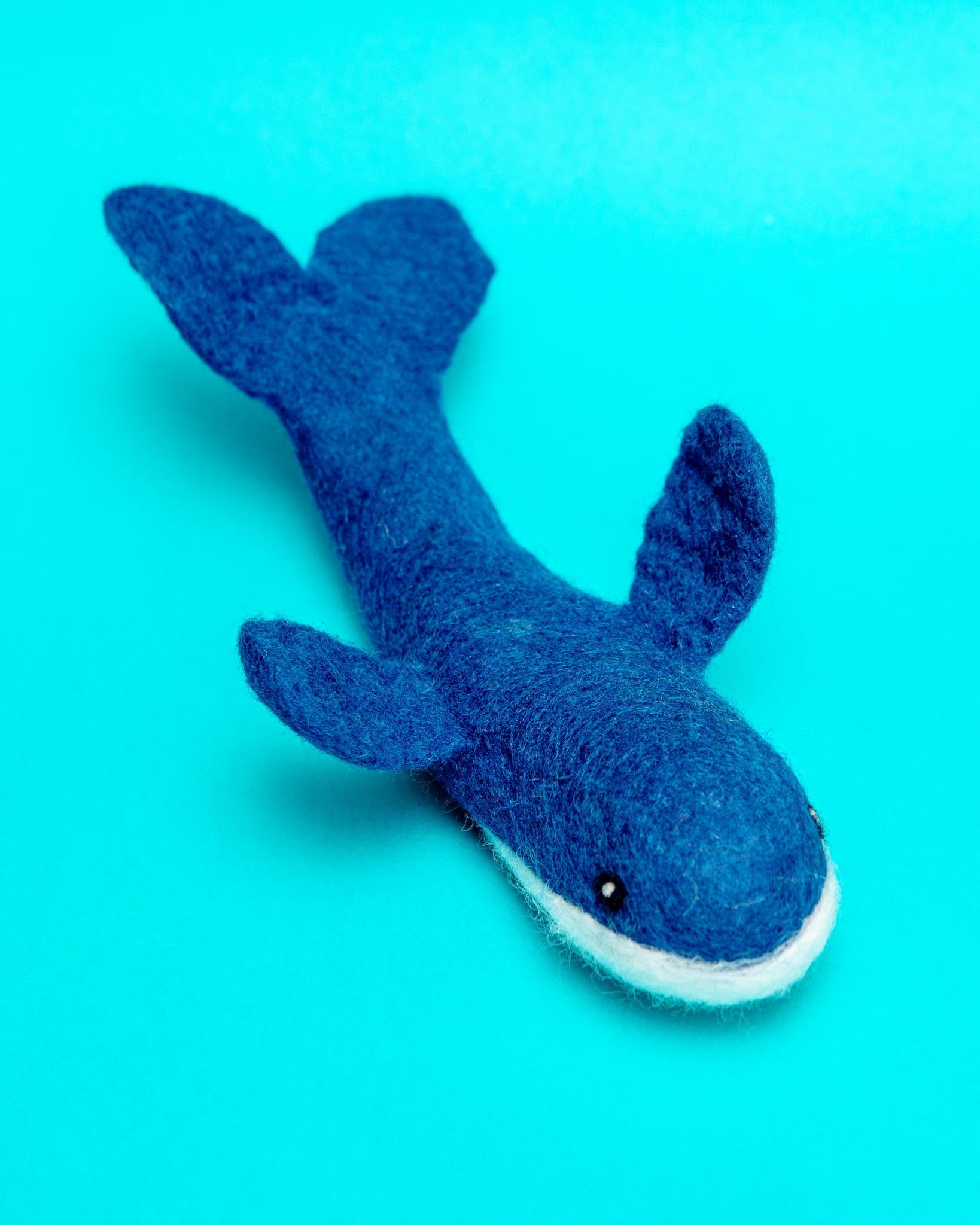 Wooly Whale Dog Toy