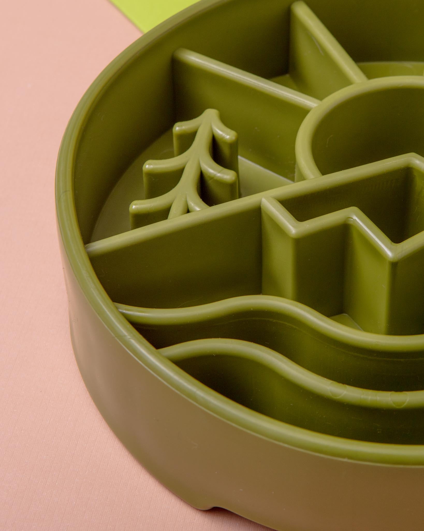 Great Outdoors Slow Feeder Dog Bowl (Made in the USA)