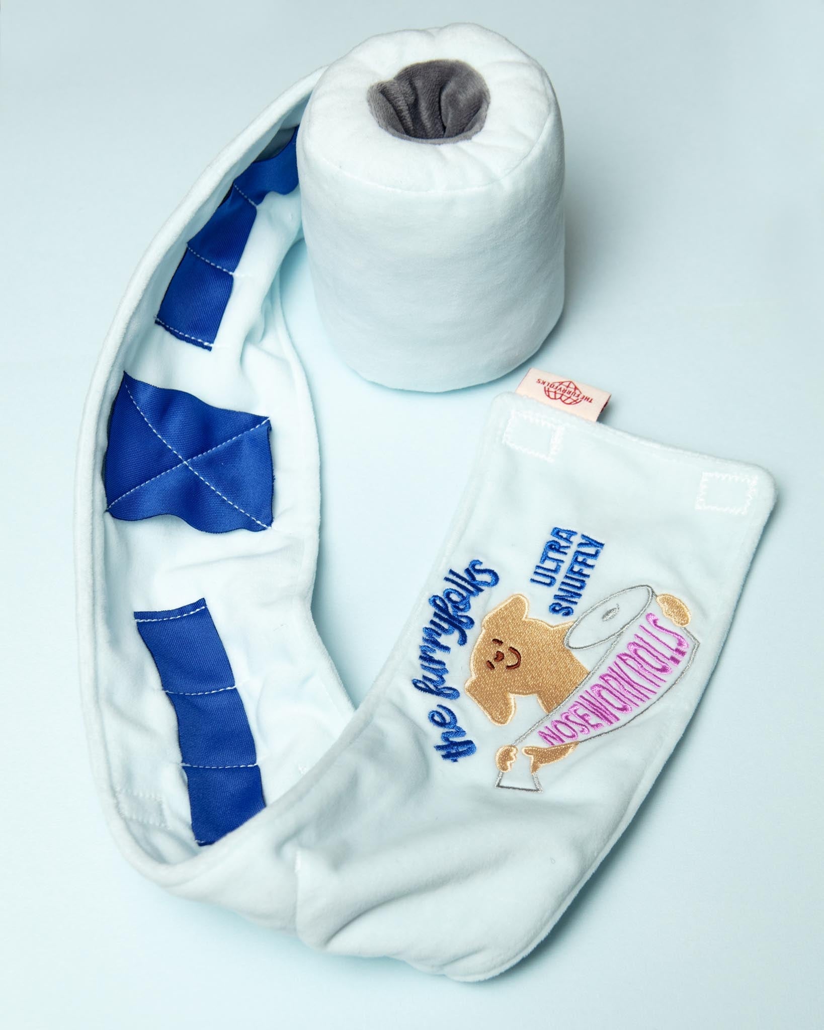 Toilet Paper Nosework Dog Toy