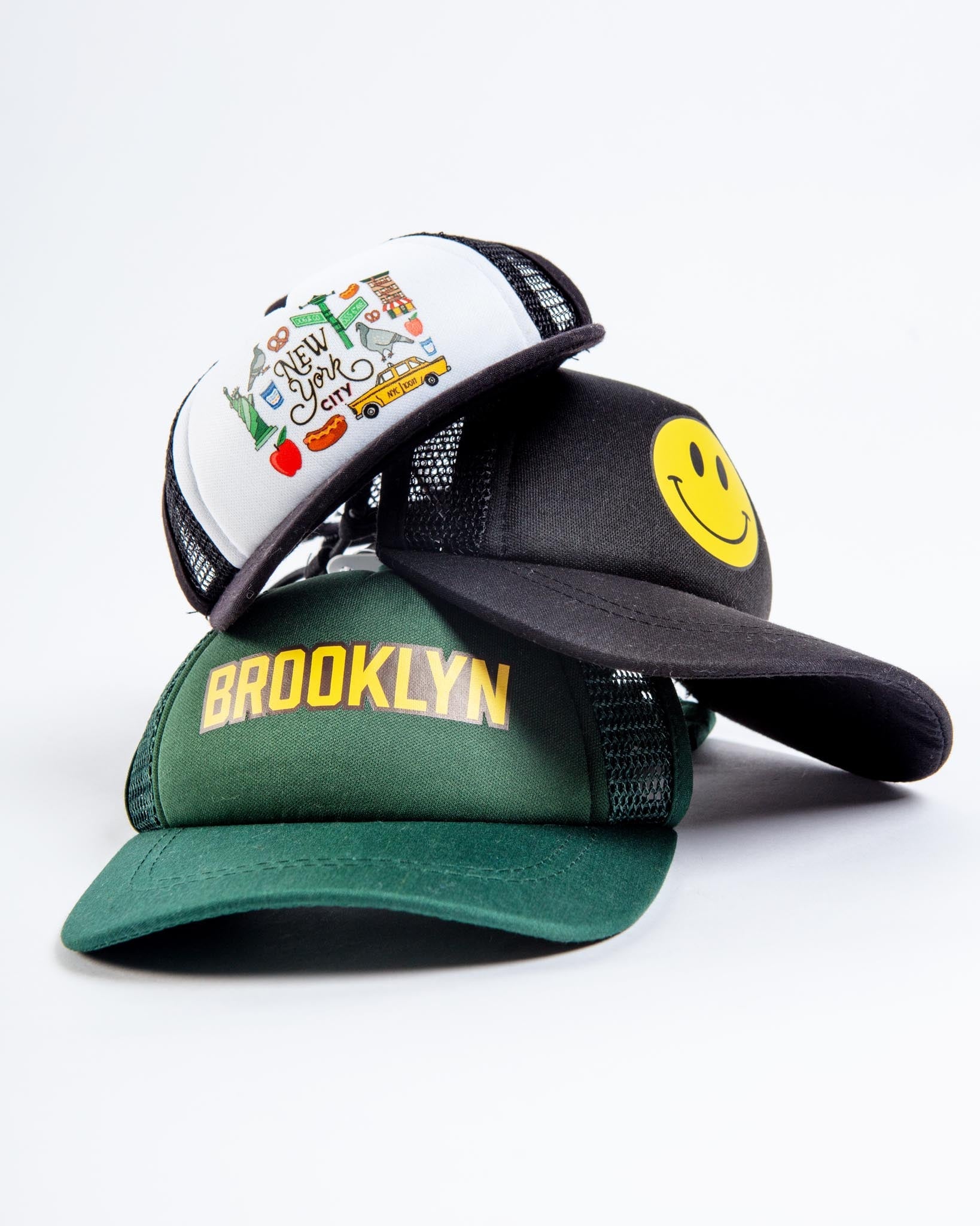 Smiley Face Pet Trucker Hat