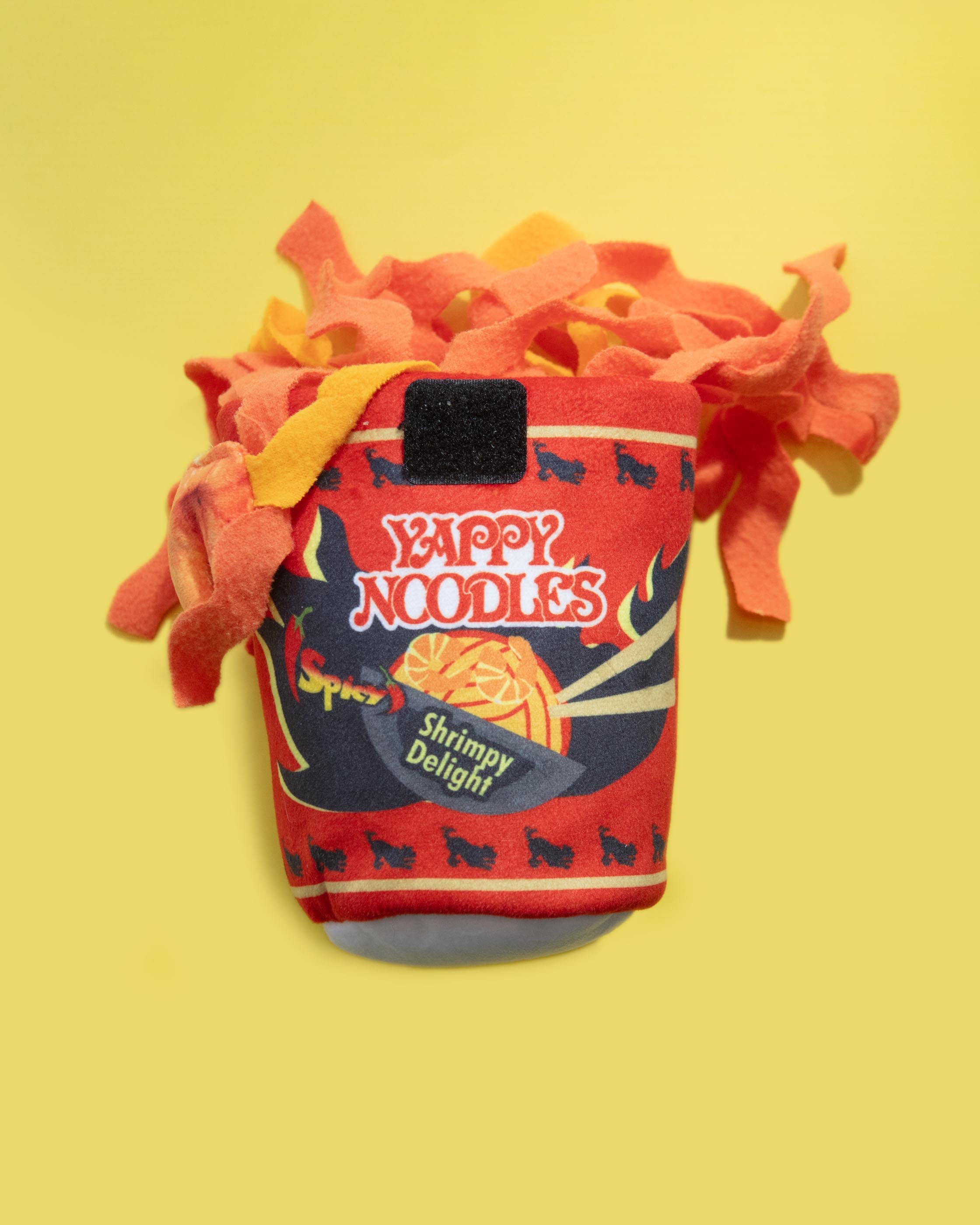 Slurp It Up Interactive Yappy Noodles Plush Dog Toy