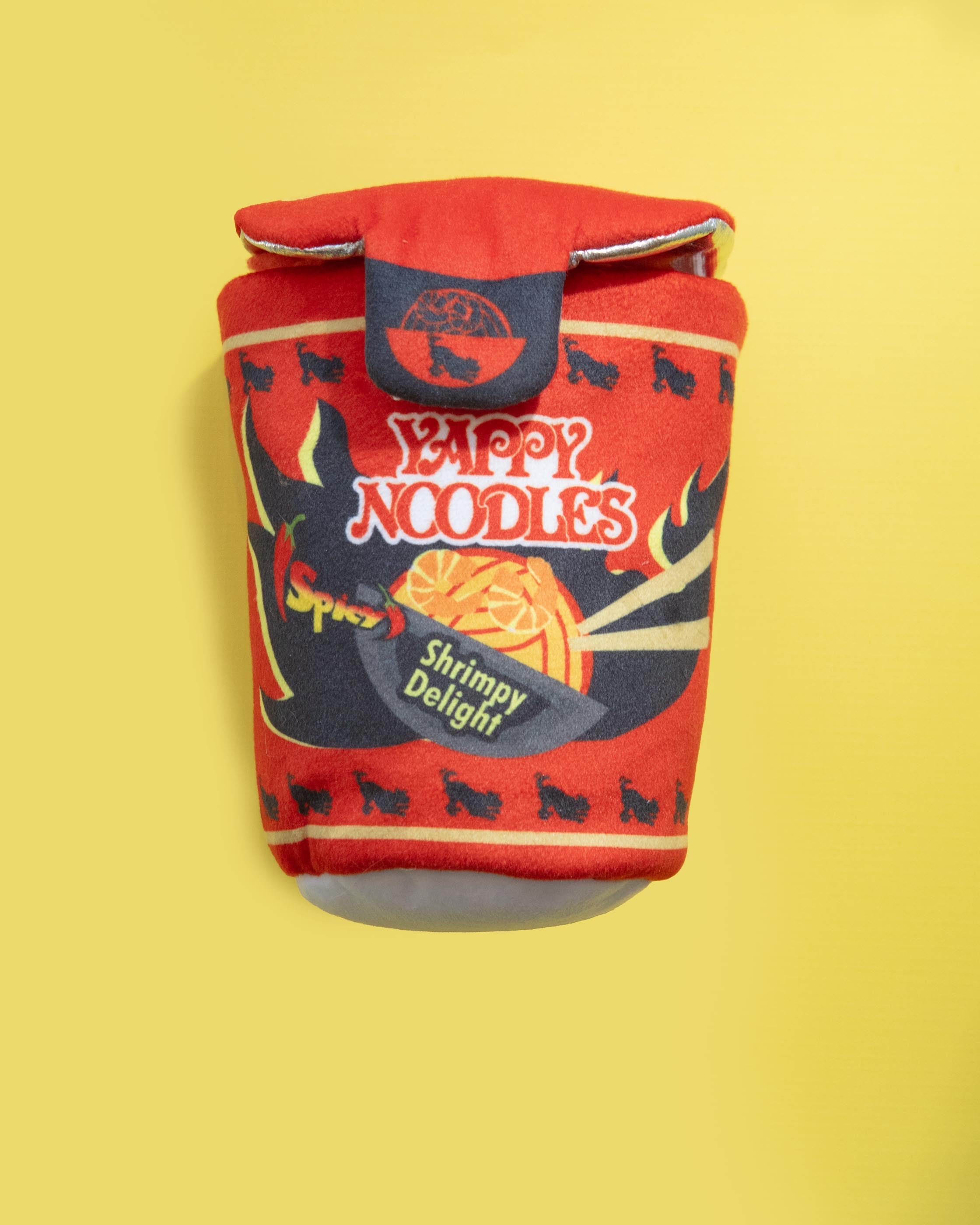 Slurp It Up Interactive Yappy Noodles Plush Dog Toy