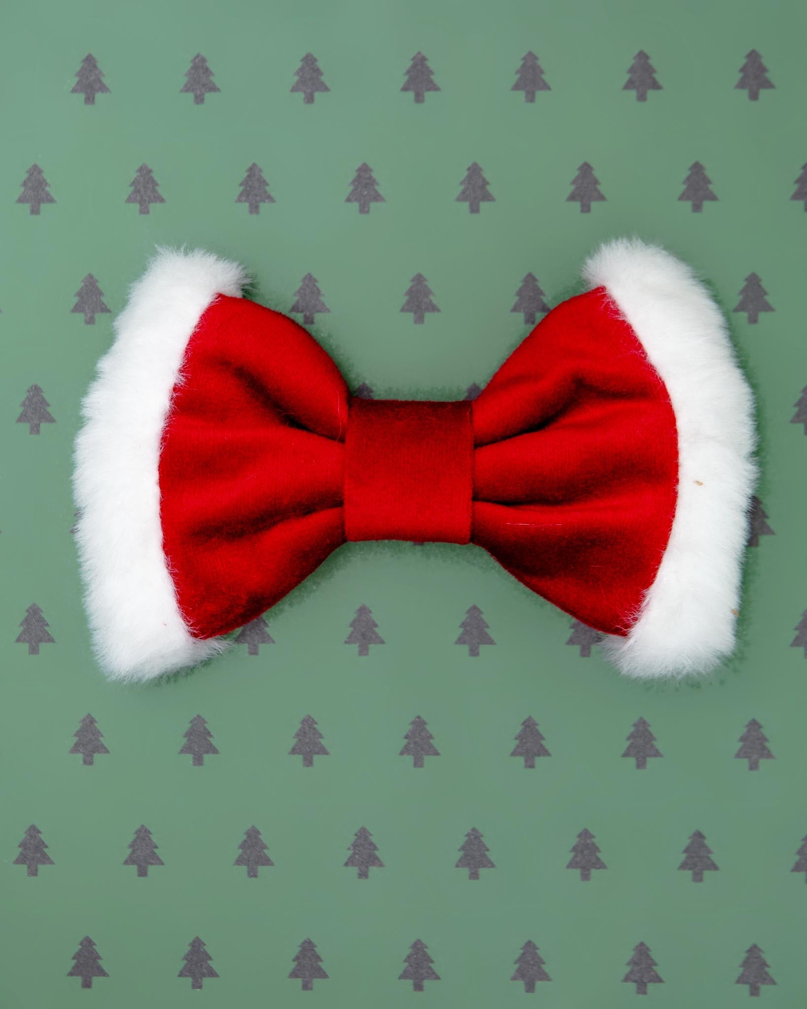 Santa Paws Dog Bow Tie